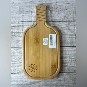 Pickleball Charcuterie Boards with Handle Cheeseboard Wood, 12 Inch